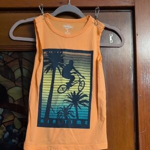 OshKosh B'gosh Sunset Orange Kids Tank Top